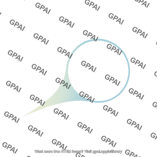 Zoomed callout circle line tail short
