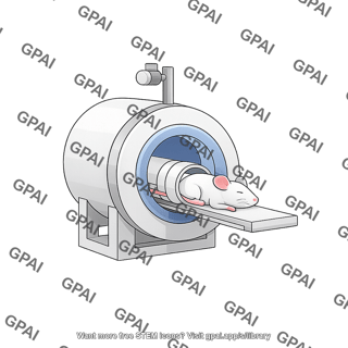 Mouse mri machine with mouse