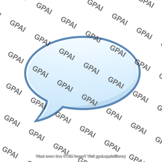 Speech bubble symbol