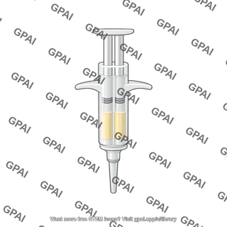 Vascular sealant syringe