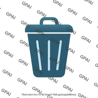 Trash can symbol