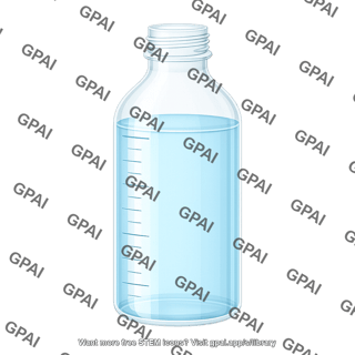 Bottle 1000ml full liquid 427