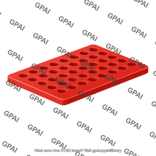 Rubber gasket top layer for hte kit 96 well 294