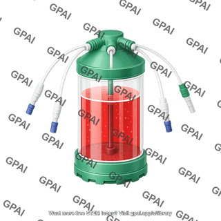Cylindrical cell culture flask g rex 500m cs