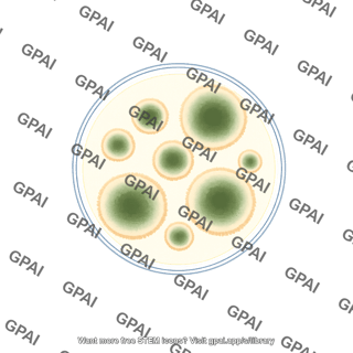 Petri dish with mold top view
