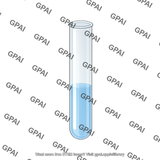 Test tube 5 ml 1 2 liquid