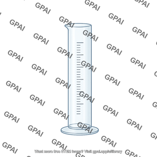 Graduated cylinder schematic