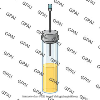 Anaerobic culture tube hungate type 34 liquid flat bottom 18