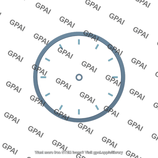 Clock no hands