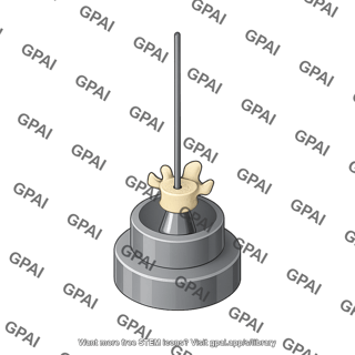 Goniometer mount spine