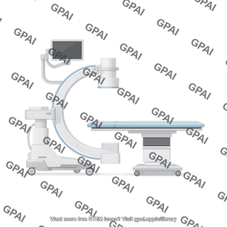 X ray c arm with bed