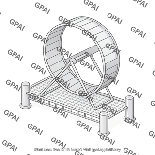 Rodent running wheel