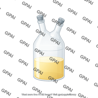 Anaerobic bottle 2 neck 2l