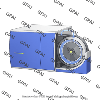 Centrifugal field flow fractionation system cf2000 centrifugal fff