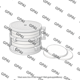 Depth filter holder with filters
