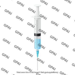 Large sized graduated syringe 1 4 liquid editable needle