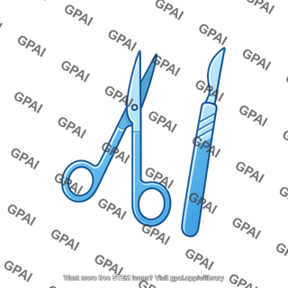Surgical tools symbol