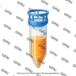 Cell strainer in 50 ml falcon tube with 1 2 liquid