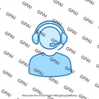 Person with headset symbol