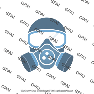 Gas mask symbol