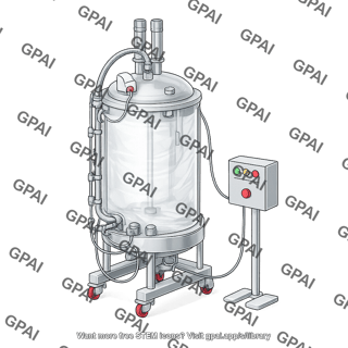 Single use bioreactor hyperforma 500l 903
