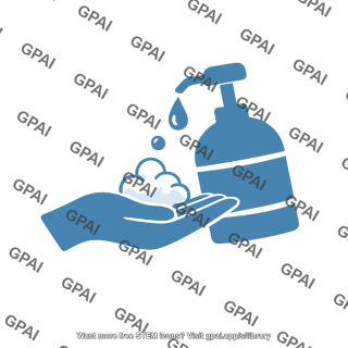 Hand soap symbol