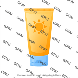 Sunscreen symbol