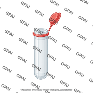 Capillary blood collection tube empty