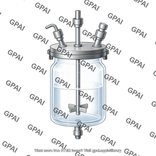 Glass reactor small