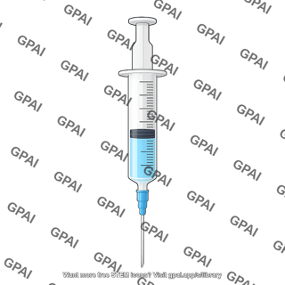 Medium sized graduated syringe 14 liquid 320