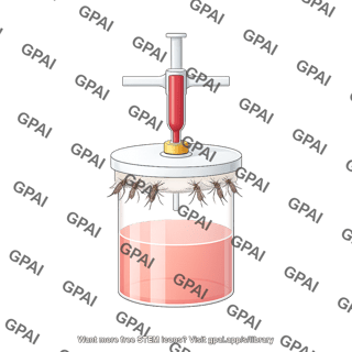 Mosquito membrane feeder with mosquitoes