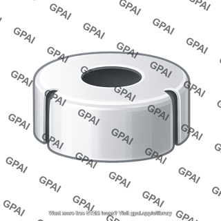 Crimp cap aluminum 866