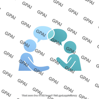 People conversing symbol