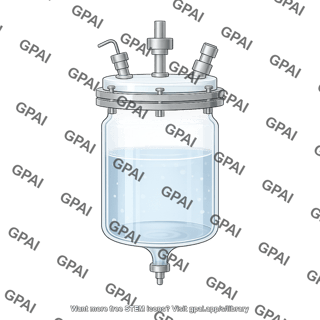 Glass reactor vessel medium