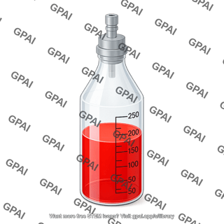 Anaerobic bottle 250ml 3 4 liquid