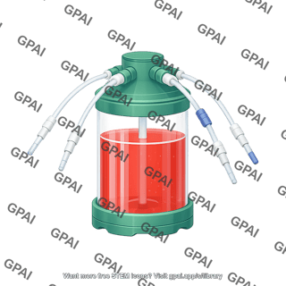 Cylindrical cell culture flask g rex 100m cs