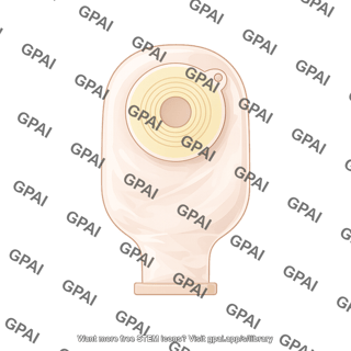 Ostomy system bag