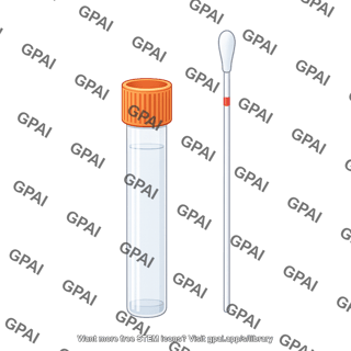 Sample collection kit tube and swab