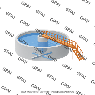 Sedimentation tank sewage treatment