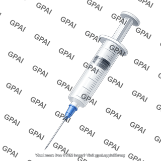 Syringe small empty