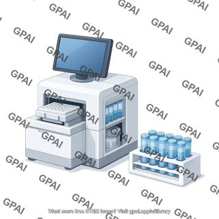 Automated dna extractor setup rsc with screen