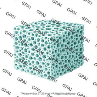 Macroporous scaffold 3d small pores