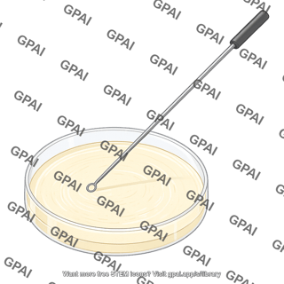 Antibiotic sensitivity test inoculated agar plate 982