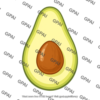 Avocado half