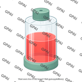 Cylindrical cell culture flask g rex 100m full liquid 01