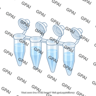 Pcr tube strip 4 strip full liquid