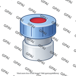 Crimp cap with septum