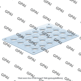 Pfa film top layer for hte kit 24 well 183
