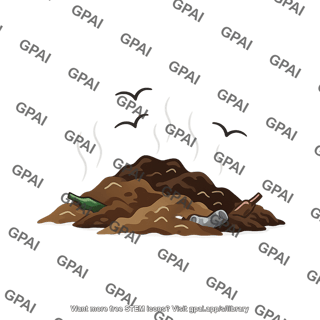 Garbage landfill