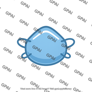 Respiratory mask symbol